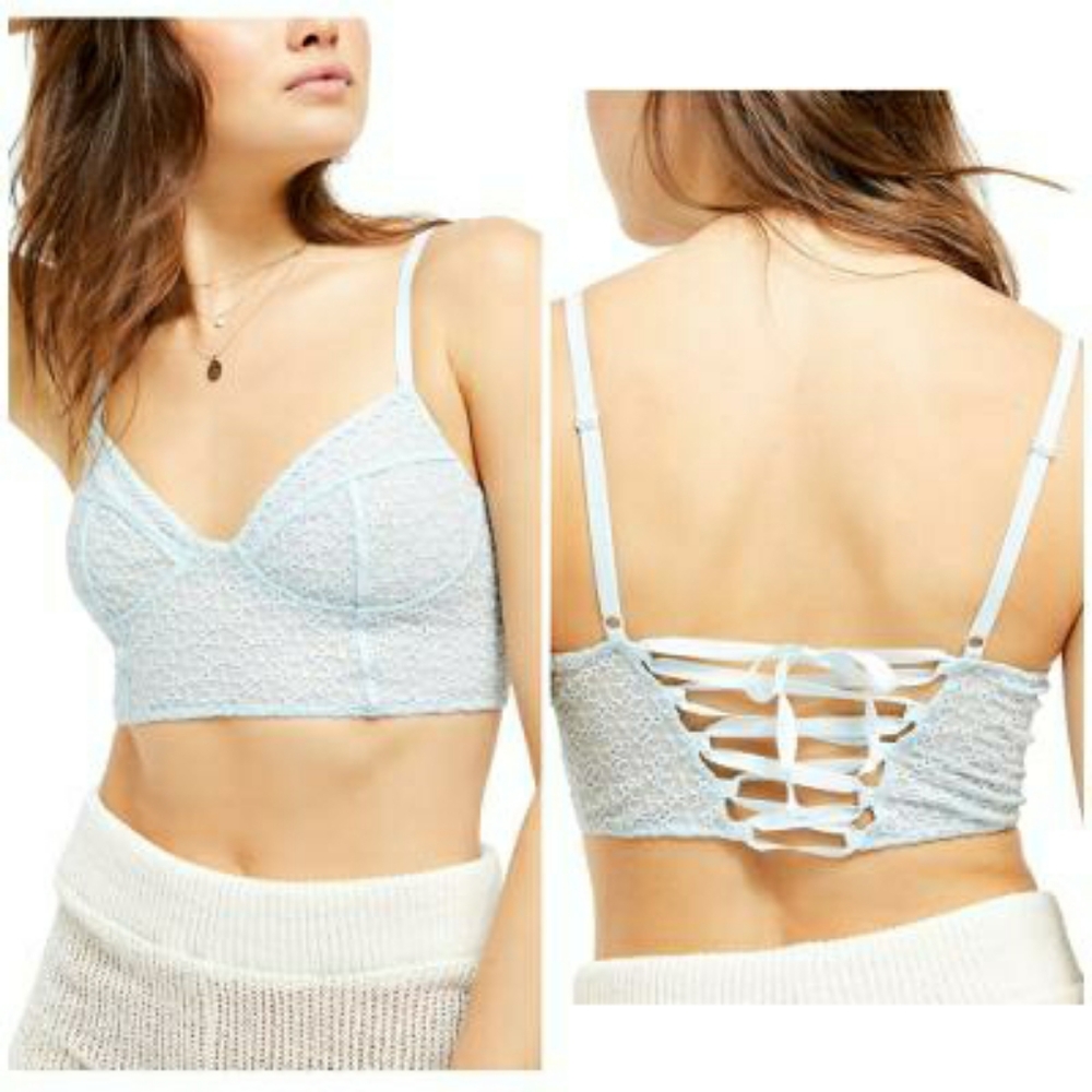 FREE PEOPLE Lele Atmosphere Longline Bralette - Picture 6 of 12